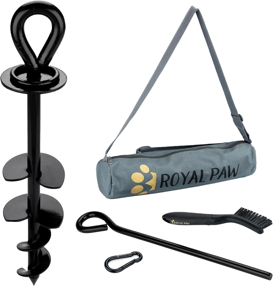 Heavy-Duty Dog Tie-Out Stake | Give Outdoor Play a Secure Anchor