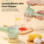 5-In-1 Wireless Electric Vegetable Chopper | Your Best Kitchen Multi-Function Food Processor 