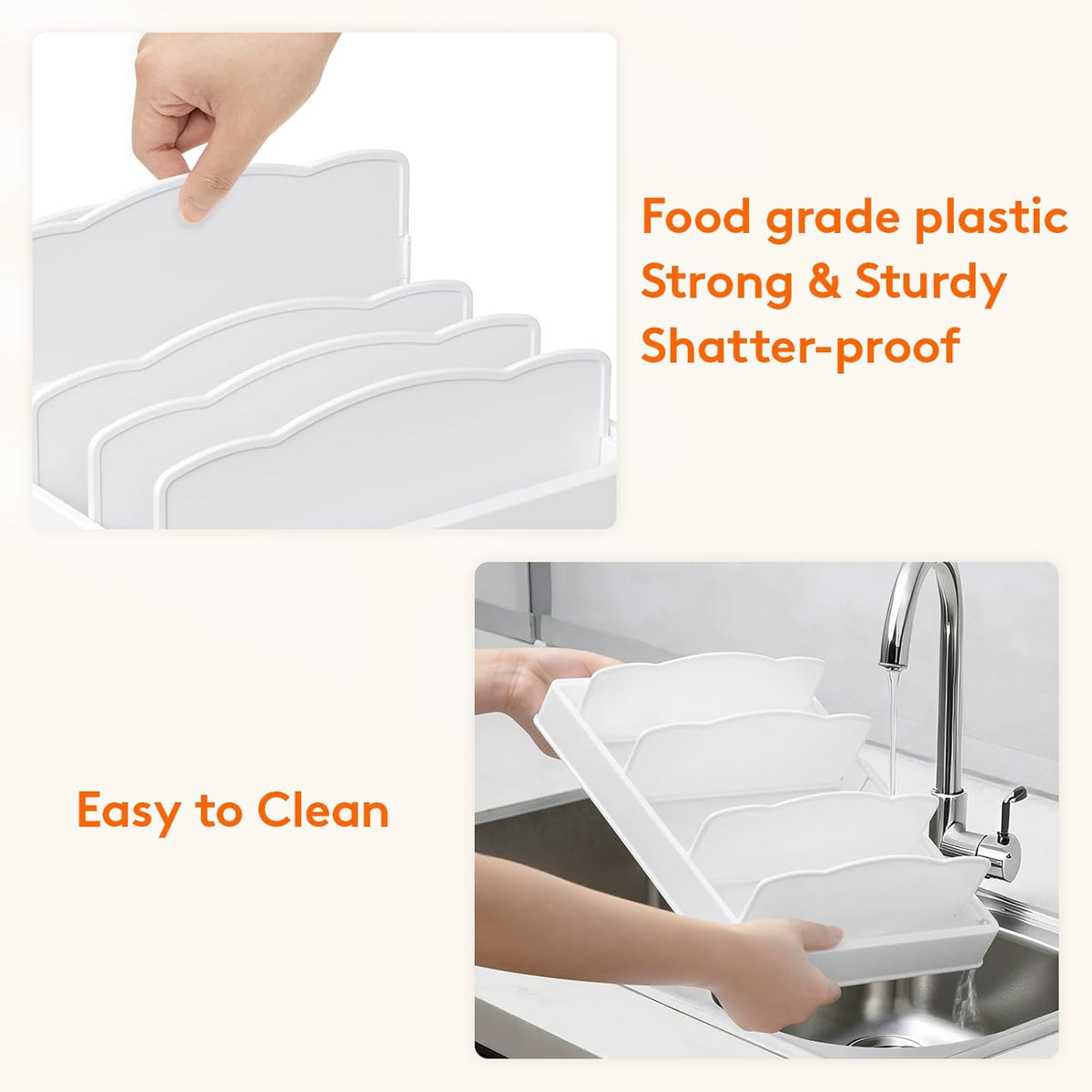 Kitchen Lid Organizer | Keep Food Container Lids Easy to Find