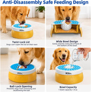 Slow Feeder Lick Bowl for Dogs | Make Treat Time Last Longer