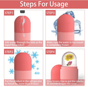 Reusable Ice Roller | A Refreshing Step for Face and Neck Care