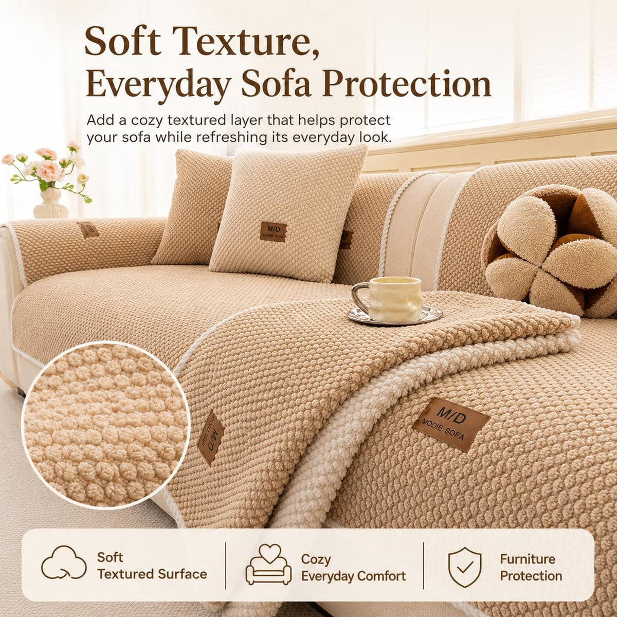 Washable Sofa Cover | Everyday Protection for Your Favorite Seat