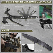 Survival Kits, 14 in 1 Survival Gear Camping Essentials 