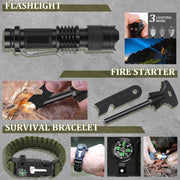 Survival Kits, 14 in 1 Survival Gear Camping Essentials 