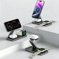 Aurasunny New Magnetic 3-in-1 Wireless Charger