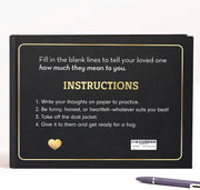 What I Love about You Book - Valentines Day Gifts for Him, Her - Fill-In-The-Blank Book for Men, Boyfriend, Husband, Women, Girlfriend, Wife, Him, Her - Couples Gifts for Anniversary, Christmas & More