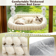 Foldable Cat Window Perch | A Soft Spot for Sunny Naps