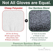 Exfoliating Shower Gloves | Smooth Care for Your Daily Routine