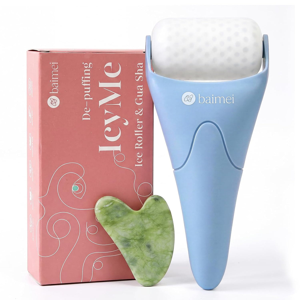 Ice Roller and Gua Sha Set | A Refreshing Step for Your Skin Routine