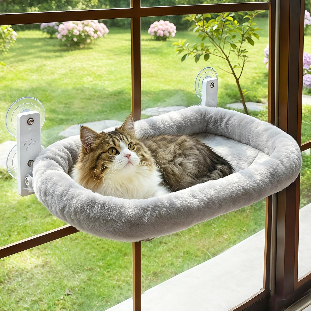 Foldable Cat Window Perch | A Soft Spot for Sunny Naps