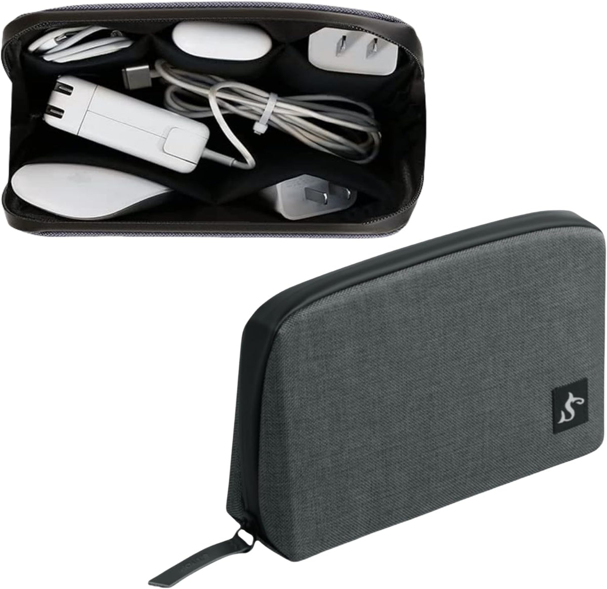 Compact Tech Organizer Pouch | Keep Cords and Chargers Easy to Find