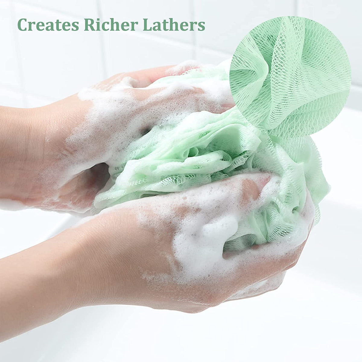 Colorful Shower Loofah Set | A Simple Refresh for Your Daily Routine
