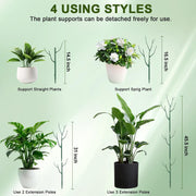 Stackable Plant Support Stakes | Guide Climbing Plants with Ease
