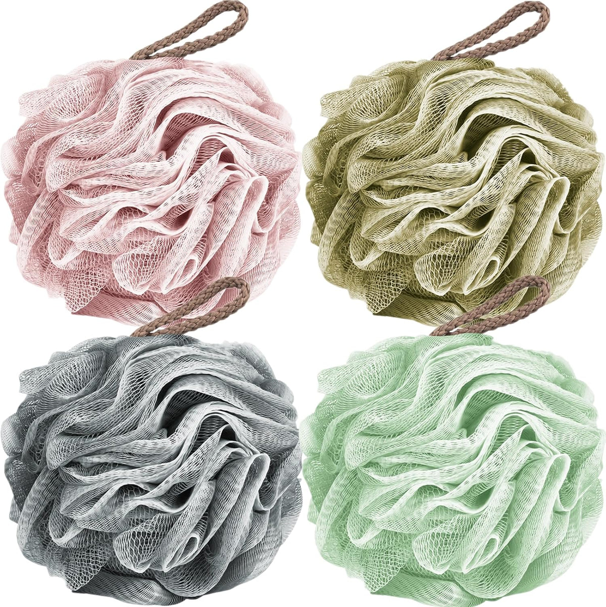 Colorful Shower Loofah Set | A Simple Refresh for Your Daily Routine