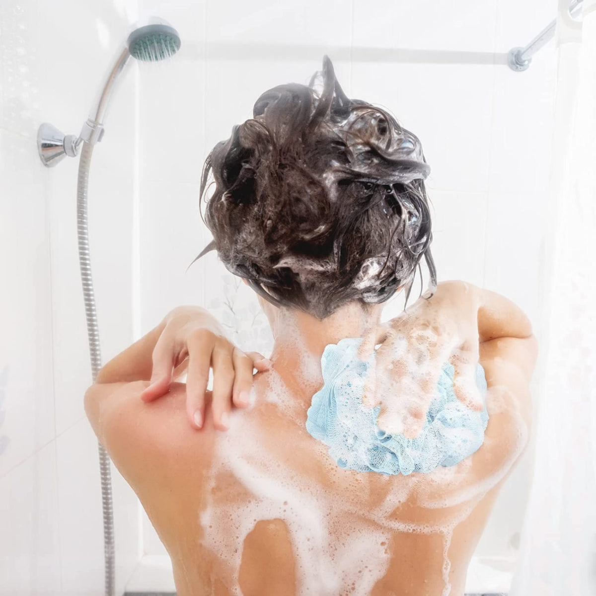 Colorful Shower Loofah Set | A Simple Refresh for Your Daily Routine
