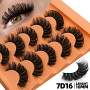 Fluffy Eyelashes 8D Volume False Lashes 5 Pairs 