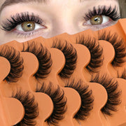 Fluffy Eyelashes 8D Volume False Lashes 5 Pairs 