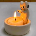Cat Candle Holder | A Playful Accent for Cozy Corners