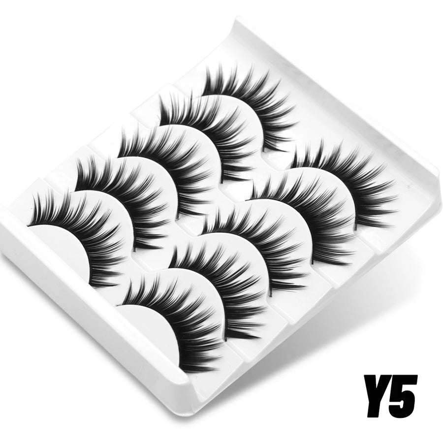 Fluffy Eyelashes 8D Volume False Lashes 5 Pairs