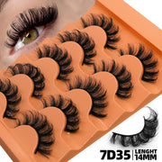 Fluffy Eyelashes 8D Volume False Lashes 5 Pairs 