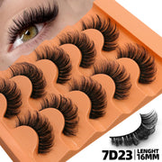 Fluffy Eyelashes 8D Volume False Lashes 5 Pairs 