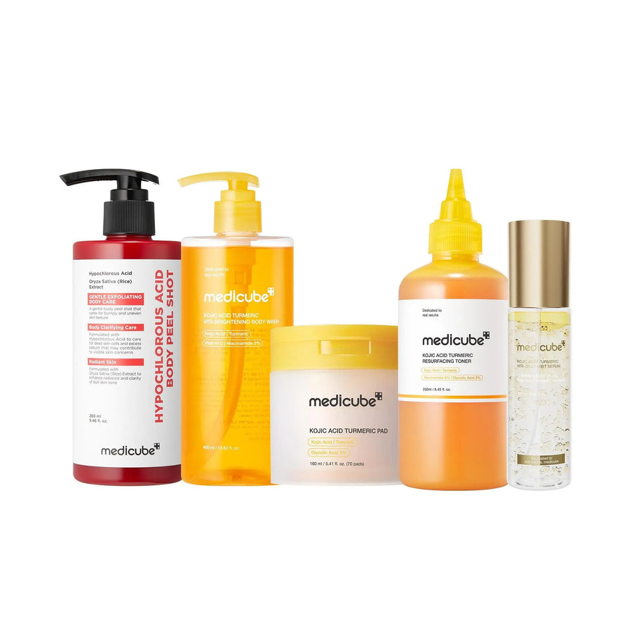 Smooth & Clear K-Beauty Body Care Set