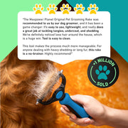 Undercoat Grooming Rake for Dogs & Cats | Helps Lift Loose Fur