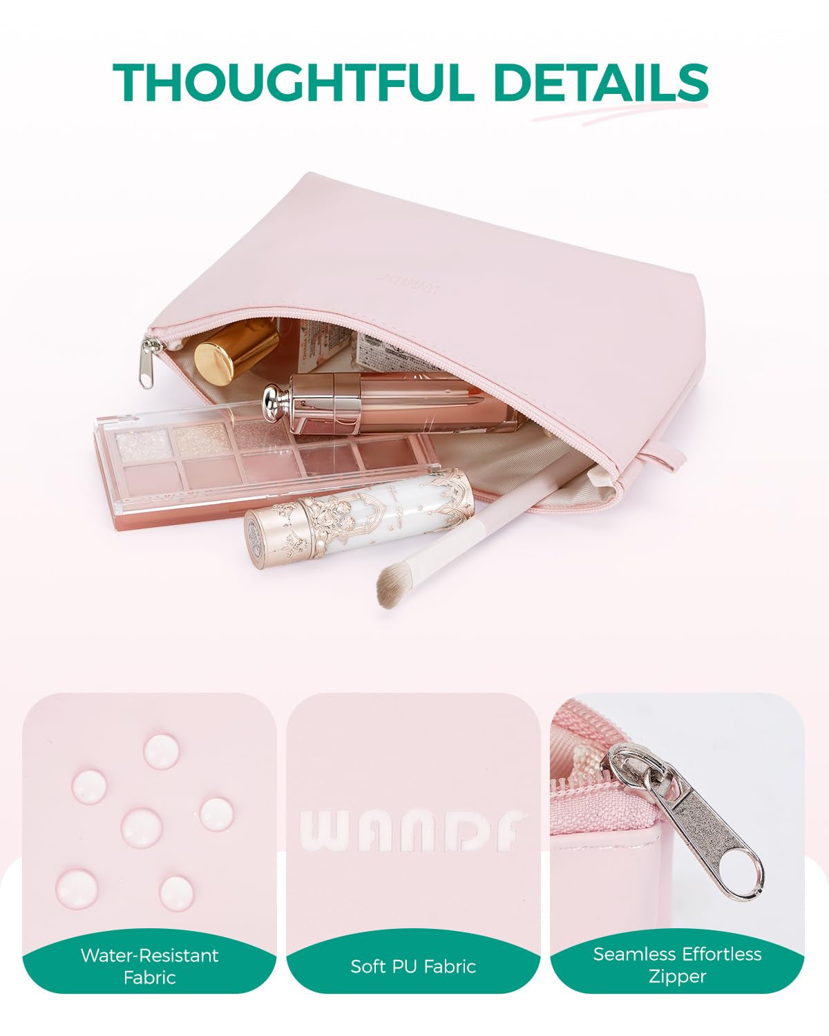 Everyday Makeup Pouch | Keep Purse Essentials Easy to Find