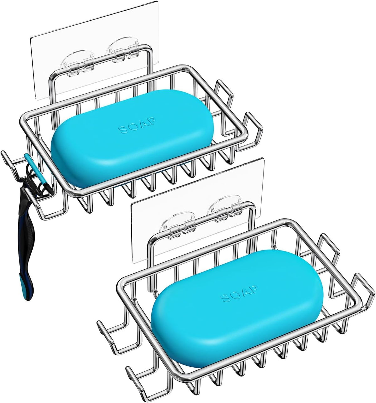 Adhesive Shower Soap Holder | Keep Your Bar Soap Within Reach