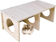 Wooden Hamster Hideout Maze | More Ways to Explore and Nest
