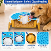 Slow Feeder Lick Bowl for Dogs | Make Treat Time Last Longer