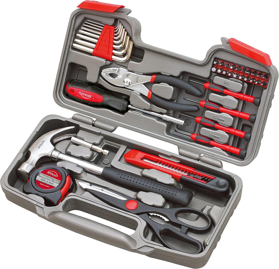 39-Piece Household Tool Set | Everyday Fixes Within Reach
