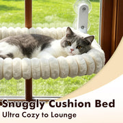 Foldable Cat Window Perch | A Soft Spot for Sunny Naps