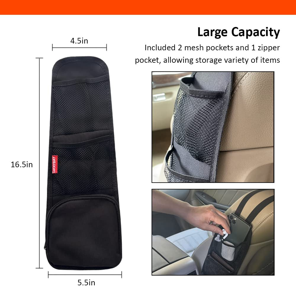 Car Seat Side Organizer | Keep Everyday Essentials Within Reach