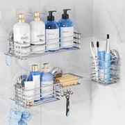 Suction Cup Shower Caddy | Keep Daily Essentials in One Place