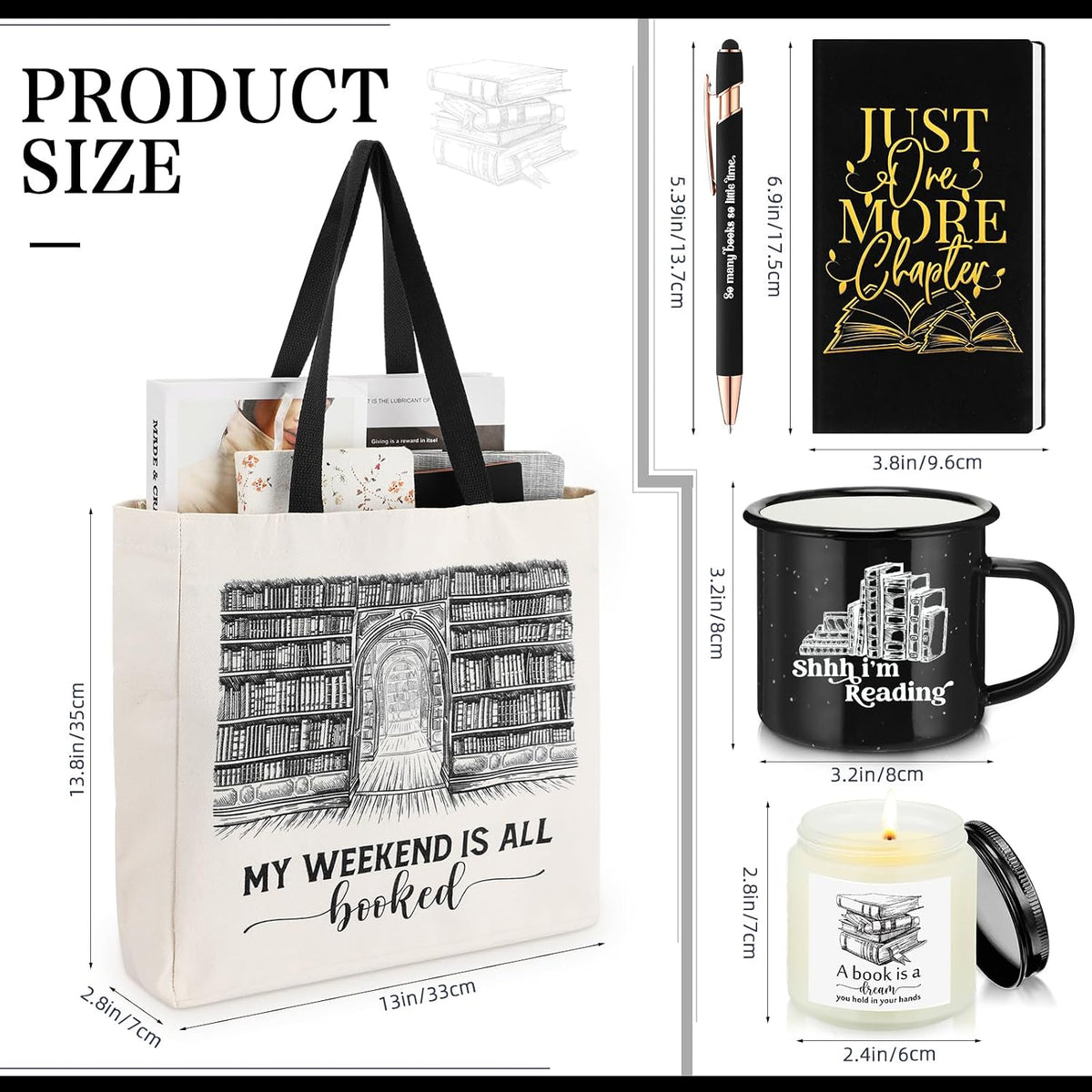 Book Lover Gift Set | A Thoughtful Treat for Quiet Evenings