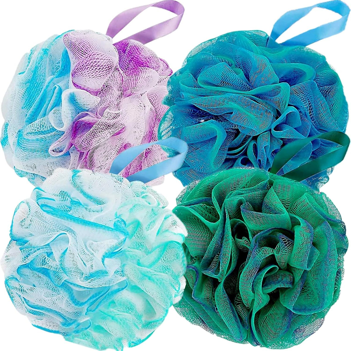 Colorful Shower Loofah Set | A Simple Refresh for Your Daily Routine