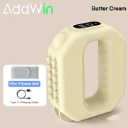 ADDWIN 2026 New Fascia Ring R10 Mini Muscle Recovery Fascia Device Upgraded Adjustable Strap Fits up to 55In Waist, Cordless Rechargeable, Designed for Waist & Back Muscle Recovery Portable Massager Parents Gift Summervibes