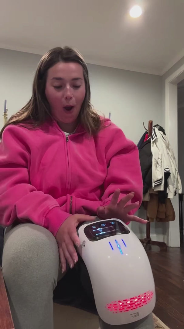 Knee Companion Pro demonstration — choosing a comfort setting
